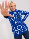 Bluza-RV-BL-5056-1.95-kobaltowy rozmiar - ONE SIZE