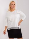 Bluzka-RV-BZ-9446.39-ecru rozmiar - ONE SIZE