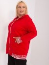 Bluza-RV-BL-8190.09P-czerwony rozmiar - ONE SIZE