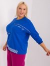 Bluzka-RV-BZ-9446.39-kobaltowy rozmiar - ONE SIZE