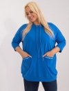 Bluzka-RV-BZ-14001.46-ciemny niebieski rozmiar - ONE SIZE