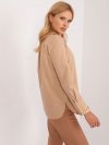 Koszula-LK-KS-509574.71-ciemny bezowy rozmiar - L/XL