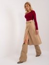 Spódnica-EM-SD-B9223.25-camelowy rozmiar - S