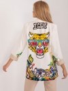 Marynarka-DHJ-MA-18525-7.67-ecru rozmiar - ONE SIZE
