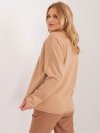 Bluzka-DHJ-BZ-6679.22-beżowy rozmiar - ONE SIZE