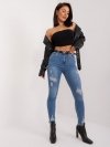 Spodnie jeans-PM-SP-J1330-14.31X-ciemny niebieski rozmiar - M