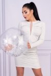 Sukienka Aporva Silver rozmiar - XL
