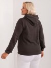 Bluza-RV-BL-8655-1.13X-ciemny khaki rozmiar - ONE SIZE