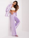 Spodnie-DHJ-SP-5077.27-jasny fioletowy rozmiar - 2XL