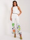 Spodnie-DHJ-SP-18857.31-ecru rozmiar - ONE SIZE