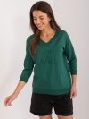 Bluzka-RV-BZ-9143.87P-ciemny zielony rozmiar - ONE SIZE