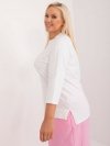 Bluzka-RV-BZ-9439.60-ecru rozmiar - ONE SIZE