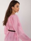 Bluzka-LK-BZ-509747.80-różowy rozmiar - L/XL