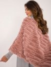 Poncho-AT-PN-2347.88-ciemny różowy rozmiar - ONE SIZE