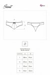 Panty Basmat - Stringi White Biały LivCo Corsetti Fashion rozmiar - S