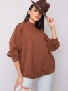 Bluza-RV-BL-5185.81P-ciemny brązowy rozmiar - S/M