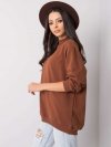Bluza-RV-BL-5185.81P-ciemny brązowy rozmiar - S/M