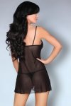 Zmyslowa Koszulka Damska Luise Black Czarny LivCo Corsetti Fashion rozmiar - XL