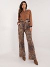Spodnie-LK-SP-509798.67-camelowy rozmiar - 38