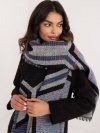 Szalik-AT-SZ-2101.22P-szaro-czarny rozmiar - ONE SIZE