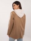 Marynarka-DHJ-MA-A8398.14X-camelowy rozmiar - ONE SIZE