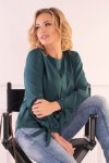 Bluzka Nedimade Dark Green rozmiar - 3XL