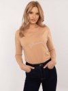 Bluzka-CLM-BZ-1157.13X-camelowy rozmiar - XL