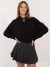 Koszula-MI-KS-61523.60P-czarny rozmiar - ONE SIZE
