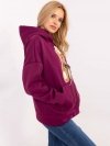 Bluza-DHJ-BL-A8695.65P-fioletowy rozmiar - ONE SIZE
