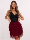 Spódnica-TW-SD-BI-0517.84-bordowy rozmiar - ONE SIZE