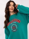 Bluza-EM-BL-617-15.51P-turkusowy rozmiar - ONE SIZE