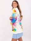 Marynarka-DHJ-MA-18525-22.18-ecru rozmiar - ONE SIZE