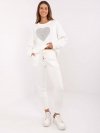 Spodnie-DHJ-SP-9283.83P-ecru rozmiar - ONE SIZE