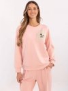 Bluza-DHJ-BL-20322.72-brzoskwiniowy rozmiar - ONE SIZE