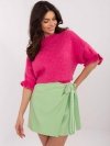 Spódnica-MI-SD-121388.39-pistacjowy rozmiar - ONE SIZE