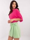 Spódnica-MI-SD-121388.39-pistacjowy rozmiar - ONE SIZE