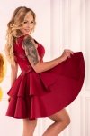 Sukienka Karieela Wine Red 90543 rozmiar - XL