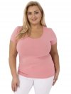 T-shirt-RV-TS-A556.03-brzoskwiniowy rozmiar - XL