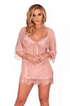 Zmyslowa Koszulka Damska Hyeona Pink Różowy LivCo Corsetti Fashion rozmiar - M
