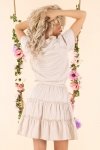 Sukienka Ragominam Beige D87 rozmiar - L