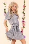 Sukienka Ragominam Grey D87 rozmiar - XL