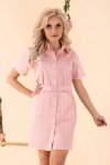 Sukienka Linesc Pink D88 rozmiar - M