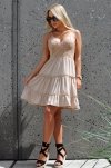 Sukienka Satrian Beige D53 rozmiar - L