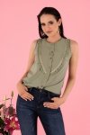 Bluzka Nenaria Khaki B47 rozmiar - L