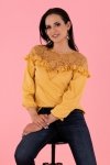 Bluzka Hiron Mustard B34 rozmiar - L