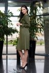 Sukienka Ratsim Khaki D09 rozmiar - S