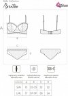 Naretan Beżowy Zmysłowy komplet LivCo Corsetti Fashion rozmiar - S/M
