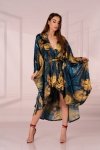 Szlafrok Handis Aquareel Collection Print LivCo Corsetti Fashion rozmiar - ONE SIZE