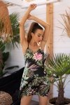 Zmysłowa Koszulka Damska Pamenna Aquareel Collection LivCo Corsetti Fashion rozmiar - XL