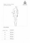 Sukienka Folowia Powder rozmiar - ONE SIZE